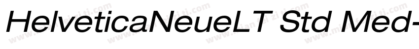HelveticaNeueLT Std Med字体转换